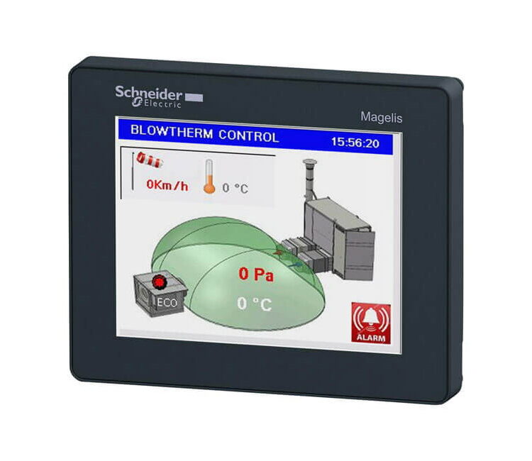 PLC per controllo generatori per impianti sportivi