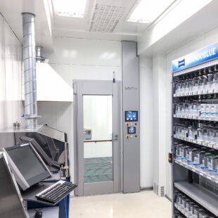 Box miscelazione vernici per impianti di verniciatura