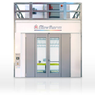 Cabina di verniciatura space saver