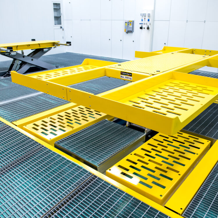 Ponte Sollevatore per impianti di verniciatura automotive