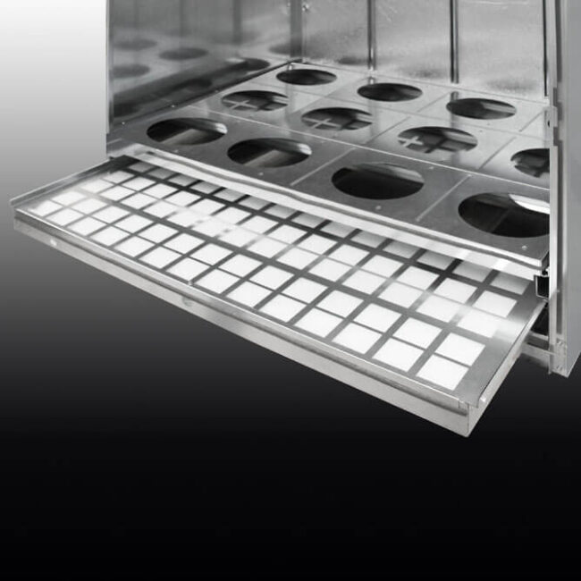 Depuratore d'aria per impianti di verniciatura