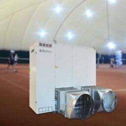 Ventilation/heating system for sport facilities