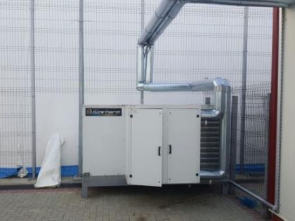 Riscaldamento e ventilazione pressostruttura con IH-HS WC