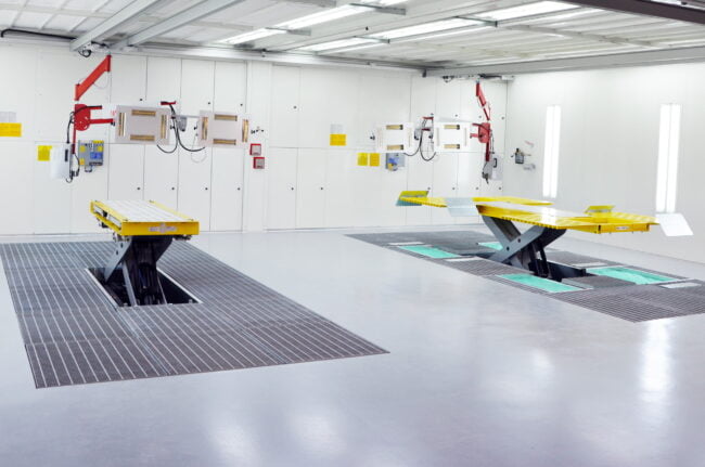 Ponti e sollevatori per zone di preparazione