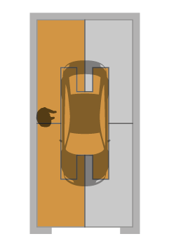 Schema funzionamento UAS laterale sinistro