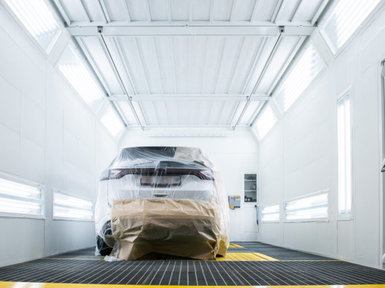 Cabina di verniciatura automotive Space Saver