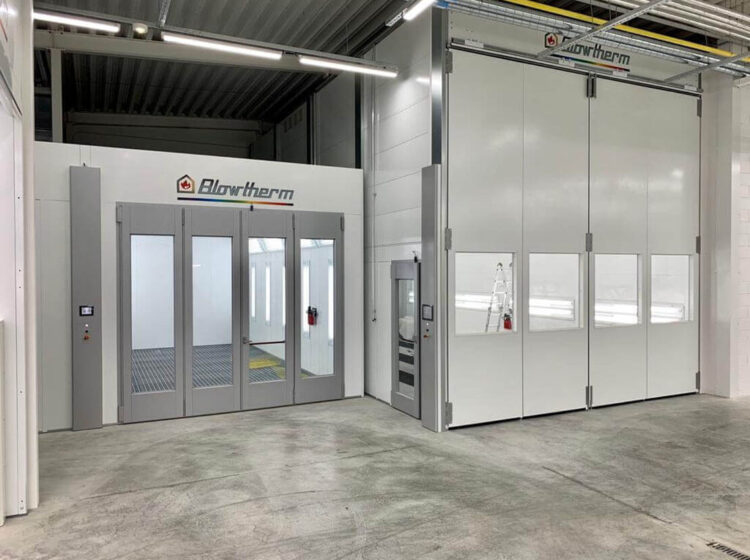 Cabine di vernniciatura per carrozzeria