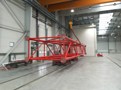 Cabina di verniciatura industriale di grandi dimensioni Space