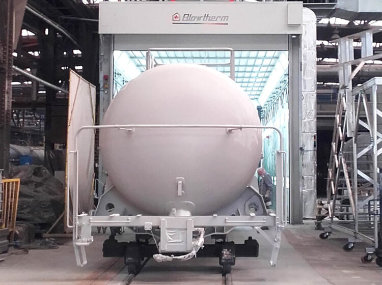 impianto verniciatura treni