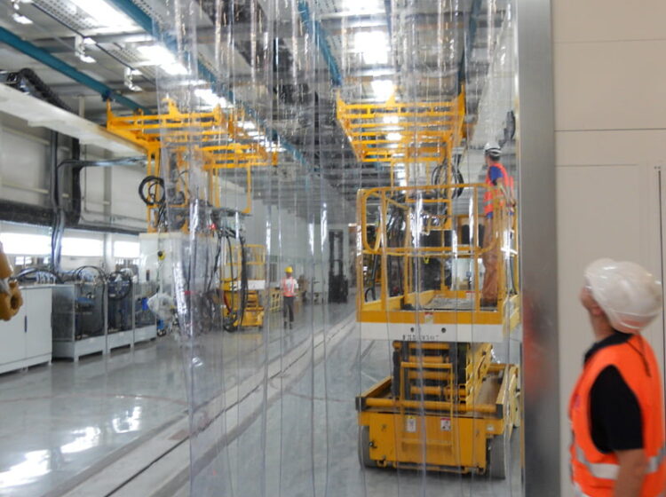 Impianto per macchine movimentazione terra