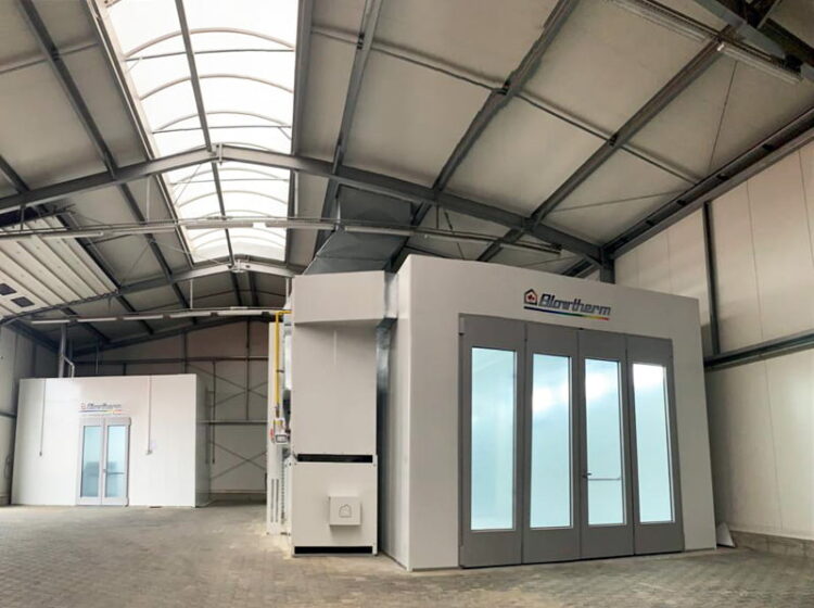 Impianto di verniciatura per macchine agricole