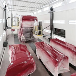 Paint lift cabina verniciatura camion