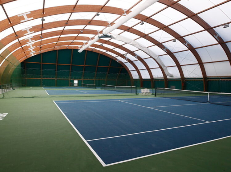 Riscaldamento tensostruttura ad arco