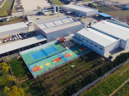 Palazzetto dello sport per il basket