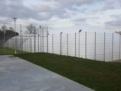 Strutture pressostatiche per campi di calcetto