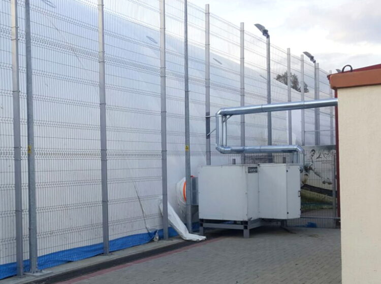 UTA ad acqua per riscaldamento ad aria