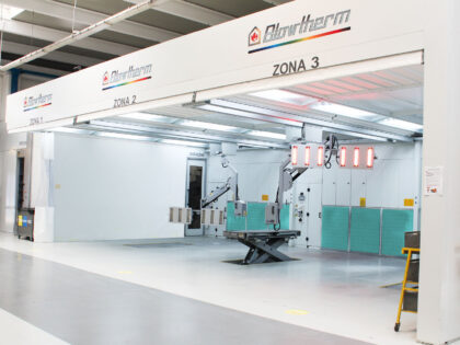 Zone di preparazione verniciatura