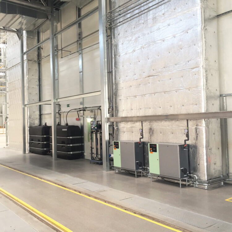 Sistemi di umidificazione per impianti di verniciatura