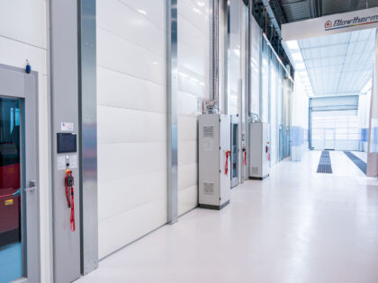 Impianto verniciatura autobus