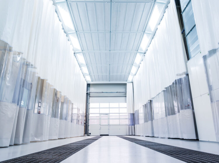 Posto di preparazione industriale per autobus