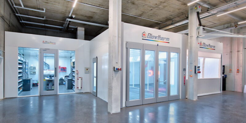 Impianti di verniciatura per centri di riparazione auto