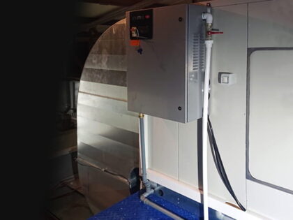 Feuchtigkeistregulierung bei der Lackierung con Flugzeugteilen - Blowtherm