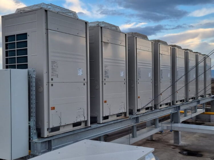 Impianto condizionamento vernciatura