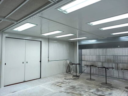 Cabina aperta ventilazione frontale