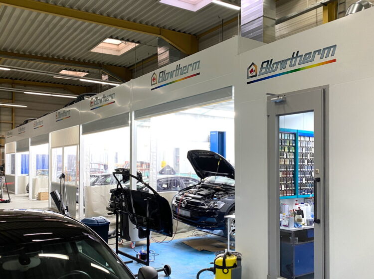 Zone di preparazione verniciatura