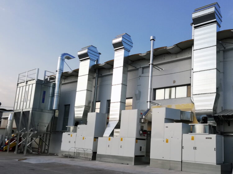 Gruppi termoventilanti con filtro carboni attivi