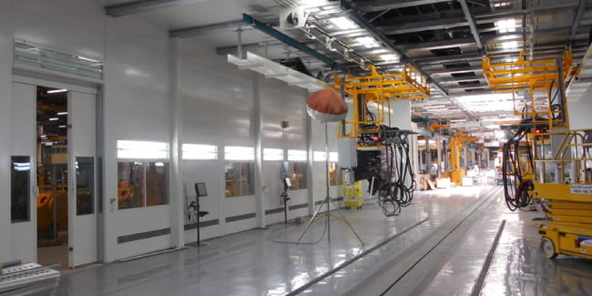 Ventilazione spazi manufatturieri