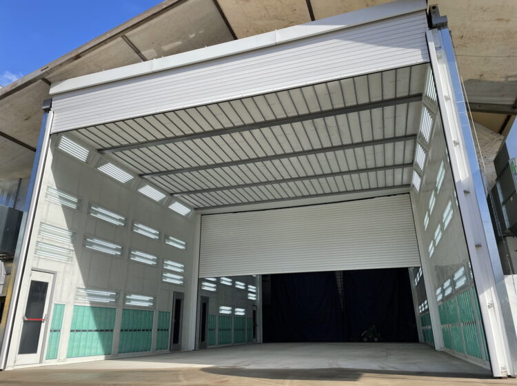 Cabina verniciatura inbarcazioni