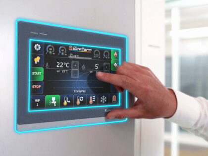 PLC touch per impianti di vernciatura