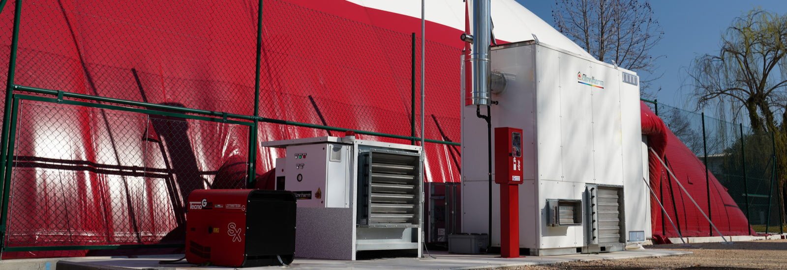 Ventilazione efficiente per impianti sportivi
