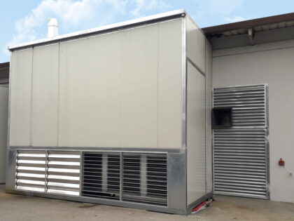 Unità termoventilante compensazione aria estratta