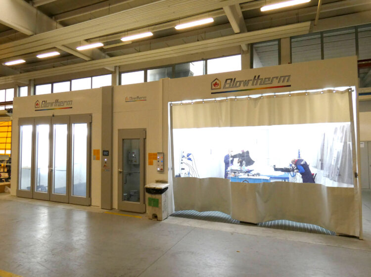 Verniciatura efficiente plastica