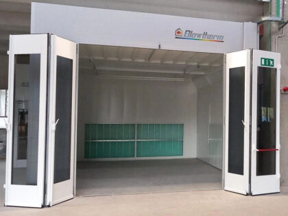 Cabina di verniciatura full electric