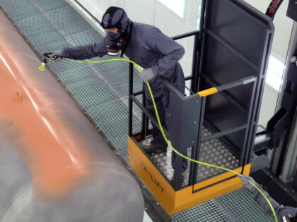 Paint lift per verniciatura industriale