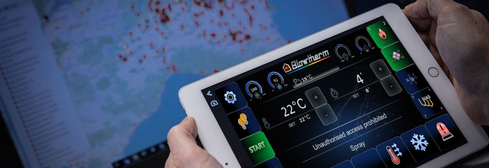 Teleassistenza impianti di vernciatura con PLC